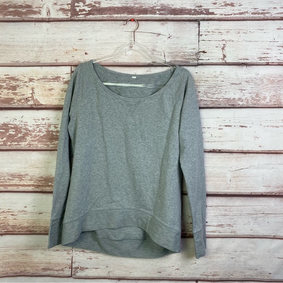 lululemon athletica Tops - Lululemon | Meditate Pullover Heather Gray